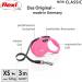 Flexi New Classic XS Dog Leash 3m - Pink - Ideal for Dogs up to 12kg | International Shipping Available - Buy Online on GoSupps.com