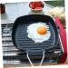 YOtat BBQ Grills Pancake Skillet Stove Burner Pans Nonstick Frying Pans BBQ Griddle Grilling Pan Grill Pancake Griddle Square Pot Chic Steak Frying Pan Fashion Frying Pan Bakeware Black Wok - Buy Online on GoSupps.com
