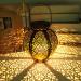 Outdoor Solar Light Hollow-Out Iron Art Solar Lantern Light Hanging Solar Garden Lights Balcony Patio Pathway Lighting (Color : A) (A ) - Buy Online on GoSupps.com
