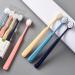 4Pcs Couples Soft Hair Toothbrush Set - Anti-Wide Head Deep Hygiene & Comfortable for Adults | Travel Toothbrushes for Healthy Teeth - Buy Online on GoSupps.com