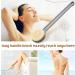 2Pack PIPUHA Back Scrubber for Shower- Long Handle Body Exfoliating Brush with Soft and Stiff Bristles - Buy Online on GoSupps.com