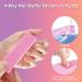 CGBE Nail Files and Buffer Manicure Tools Kit - 10Pcs Rectangular Nail Buffer Block and 100/180 Grit Nail File for Nail Care - White - Buy Online on GoSupps.com