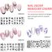 Lurrose 6pcs Nail Art Stampers & Stencils - Nail Stamping Plates & Templates for Women & Girls - International Shipping - Buy Online on GoSupps.com