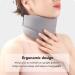 Adjustable Cervical Collar Soft Neck Brace with Breathable Fabric Ergonomic Design Lightweight Portable for Traveling Men Women Relieves Neck Discomfort (Grey) - Buy Online on GoSupps.com