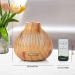 Czemo Aroma Diffuser 400ml - Ultrasonic Humidifier & Fragrance Lamp with Remote Control | 14 Colors LED for Yoga Office & Bedroom - #1 Aromatherapy Device - Buy Online on GoSupps.com