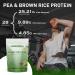 NAK'PRO Vegan Plant Protein Powder| 25.21g Protein 4.85g BCAA | Pea Protein and Brown Rice Protein Powder for Muscle Gain and Recovery | Plant based Protein for Men & Women (Chocolate 1Kg) - Buy Online on GoSupps.com
