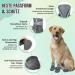 Eyin Dog Shoes - Breathable Non-Slip Paw Protection for Small Medium & Large Dogs | 2-Piece Reflective Sports Footwear - Dark Gray Size 2 - Buy Online on GoSupps.com