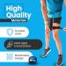 CROSSTRAP IT Band Strap - Adjustable Compression Wrap for ITB Syndrome Support - Pain Relief Knee Brace for Running, Cycling & Sports - Large Size - Buy Online on GoSupps.com