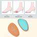 GORGECRAFT Genuine Leather Metatarsal Pads - 3 Pairs | Soft Cushioning for Pain Relief | Non-Sliding Shoe Inserts for Men and Women - Buy Online on GoSupps.com