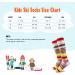 ZVINLOS Kids Ski Socks - Warm Winter Crew Socks for Boys and Girls - 2 Pairs/3 Pairs (Black & Pink, Medium) - Buy Online on GoSupps.com
