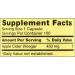 Spring Valley Apple Cider Vinegar Capsules 450 mg 100 Count Non-GMO Gluten Free Supplement Set with Basket Goods Store - Buy Online on GoSupps.com