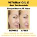 Vitamin E Oil Serum - Antioxidant Moisturizing Anti-Aging Formula for Stretch Marks & Fine Lines | 100% Natural | 2oz - Buy Online on GoSupps.com
