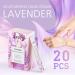APPTI Moisturizing Hand Cream Day Clean Hand Lotion Travel Size Hand Cream Daily Moisturizing Hand Cream For Dry Hands - Lavender Fragrance Pack of 20 - Buy Online on GoSupps.com