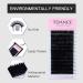 TDANCE Premium D Curl 0.18mm 14-19mm Silk Lash Extensions for Professional Salon Use - Buy Online on GoSupps.com