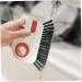 2Pcs Grout Cleaning Brush Grout Brush 2 in 1 Hard-Bristled Crevice Cleaning Brush with Scraper Portable Small Cleaning Brush with Hanging Hole for Sliding Door Rails (4.9x2.4x1 in) - Buy Online on GoSupps.com
