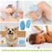 2 PC Silicone Body Scrubber Set - Exfoliating Bath & Shampoo Brush Combo for Shower, Head Scrubber, Scalp Massager - Soft Silicone Loofah - Gentle on Sensitive Skin - Pink & Blue - Buy Online on GoSupps.com