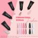 VANREESA Poly Nail Gel Kit - 9 Colors Poly Extension Nail Gel for DIY Nail Art - Perfect Gift for Women and Girls - Buy Online on GoSupps.com