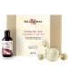 Naissance "Knotty But Nice" - sensual massage oil and wooden massage gift set for every occasion - romantic gift set for women & men
