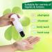 APSTAQEOO 4 x 150 ml Plastic Squeeze Bottles - Refillable Travel Containers with Funnel & Labels - Sliced Lids & Folding Lock - Perfect for Liquids - Buy Online on GoSupps.com