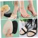 NOLITOY Metatarsal Foot Pads - 3 Pairs Non-Slip Forefoot Shoe Inserts for High Heels | Comfortable Flannel Sole Pads - Buy Online on GoSupps.com