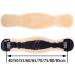 Merauno Lambwolle Konturgurt | Premium Merino Wool Saddle Belt | Anatomical Design for Dressage | Slip-Resistant | 60cm in Nature Black Brown Anthracite - Buy Online on GoSupps.com