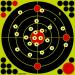 12 12 inch Shooting Targets 10 & 20 & 40 Pack Adhesive Shooting Targets Reactive Self Stick Splatter Paper for Gun Rifle Pistol Airsoft BB Gun Pellet Gun Air Rifle Airsoft Targets 20 Pack - 12 inch Target