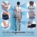 Back Massager Handheld Tool for Trigger Point Therapy and Fibromyalgia Pain Relief - Blue - Buy Online on GoSupps.com
