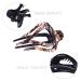 French Curved Hair Clips for Thick Hair - 3 Pack Strong Grip Hair Claws | Non-Slip Flat Hair Clamp for Women & Girls - Fashion Beauty Accessory - Buy Online on GoSupps.com