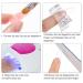 Fantesi 12-Piece Polygel Nail Clip Set | Transparent Nail Tip Clips for Poly Gel Nail Extensions - Buy Online on GoSupps.com