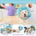 Shop Hjumarayan Halskrause Dog Collar - Adjustable Waterproof Leak Protection Injury Prevention & Scratch Defense (Blue L) - Buy Online on GoSupps.com