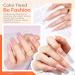 Modelones 9 in 1 Nail Glue & Base Coat Set - Nail Gel Kit for Extensions Thickening & Rhinestones - Cured with UV Lamp - 10ml A2-Gel - Buy Online on GoSupps.com