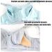 Mastectomy Bra for Women - Sexy Pointed Mesh Bralette with Full Coverage & Insert Pockets | Blue B34/75 - Perfect Sleeping Underwear After Surgery - Buy Online on GoSupps.com