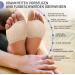 Putuo Forefoot & Midfoot Cushions - Gel Pads for Pain Relief | Anti-Slip Foot Cushion for Men & Women - 1 Pair Beige - Buy Online on GoSupps.com