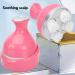 Electrical Scalp Massager - 4 Modes Waterproof Ergonomic Silicone - Stress Relief for Muscles & Pets - Pink - Buy Online on GoSupps.com