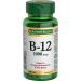 Nature's Bounty Vitamin B12 1000mcg 100 Tablets Helps the Body Metabolize Carbohydrates Fats and Proteins Helps in Normal Immune System Function and to Metabolize Energy Multi-colored (Packaging May Vary)
