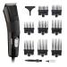 Babyliss 7755U Men Hair Clipper Diamond Sharp Stainless Steel Blades 8 Comb Guides Mains Powered Hair Styles at Home Comb Included Smooth & Precise Black