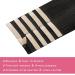 Buy Salife Tape Extensions | Real Hair Natural Black 10Pcs | 30g 60cm Invisible Hair Extensions for Women - Buy Online on GoSupps.com