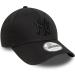 New Era New York Yankees 39Thirty Flexfit Cap - Stretch Diamond Black - One Size | Official MLB Merchandise - Buy Online on GoSupps.com