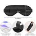 Hand Drawn Stingray Sleep Mask - Light Blocking Eye Cover for Travel & Naps | Adjustable Watercolor Blindfold for Men & Women - Buy Online on GoSupps.com
