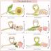 6 Pcs Metal Tulip Hair Claw Clips - Non-Slip Sunflower Design for Women - Large and Durable Clamp for Thin and Thick Hair - Buy Online on GoSupps.com