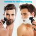 Rotary Shaver for Men Electric Razor Dry Wet Waterproof Rotary Men's Face Shaver Razors Cordless USB Rechargeable for Men Shavers Gift for Husband Father (Blue+3 Replacement Blades) - Buy Online on GoSupps.com