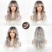 HAIRCUBE Long Grey Synthetic Hair Wig with Fringe for Women - Shop Now! - Buy Online on GoSupps.com