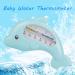 Dolphin Thermometer | Cute Blue Dolphin Water Thermometer for Safe Bathing - International Shipping Available - Buy Online on GoSupps.com