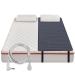 Chiaochutty grounding mat for bed breathable therapy sleeping mat ground mat for better sleep well -being (68 x 180 cm) 27 71inch