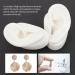 VILLCASE 1 Pair Simulation Silicone Ear Model Studs Earring Display Props Reusable Silicone Ear Model for Teaching Ear Picking Practice Hearing Aids Wearing 7. 00X5. 00X4. 00cm White olive Green - Buy Online on GoSupps.com