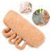 Fnggd Hand and Finger Contracture Cushion Palm Protector with Separators Hand Splint for Finger Contractures for Patient Palm Protect (Light Tan) - Buy Online on GoSupps.com