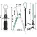 HASHOF 3PC Fishing Tool Kit: Stainless Steel Fish Lip Gripper, Aluminum Fishing Pliers, Hook Remover with Coiled Lanyard - Buy Online on GoSupps.com