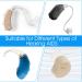 5Pcs Hearing Aid Cleaning Brush | Earpiece Earmold Vent Cleaner| Cleaning Brush with Wax Loop and Magnet| Multifunctional Hearing Aid Vent Cleaning Wire Tool for Sound Tubes Hearing Amplifiers - Buy Online on GoSupps.com