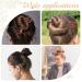 WEBEEDY 3 Colors Wood Hair Fork 3 Prong Hairpin French Updo Hair Sticks Sandalwood Mahogany Wood Hair Styling Pins Hair Accessories for Long Thick Fine Hair Bun Chinese Retro Style 12/13cm Long - Buy Online on GoSupps.com
