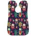 Owl Flowers Beard Bib Apron - Non-Stick Waterproof Hair Catcher & Grooming Cape for Men | Perfect Gift for Shaving & Trimming - Buy Online on GoSupps.com